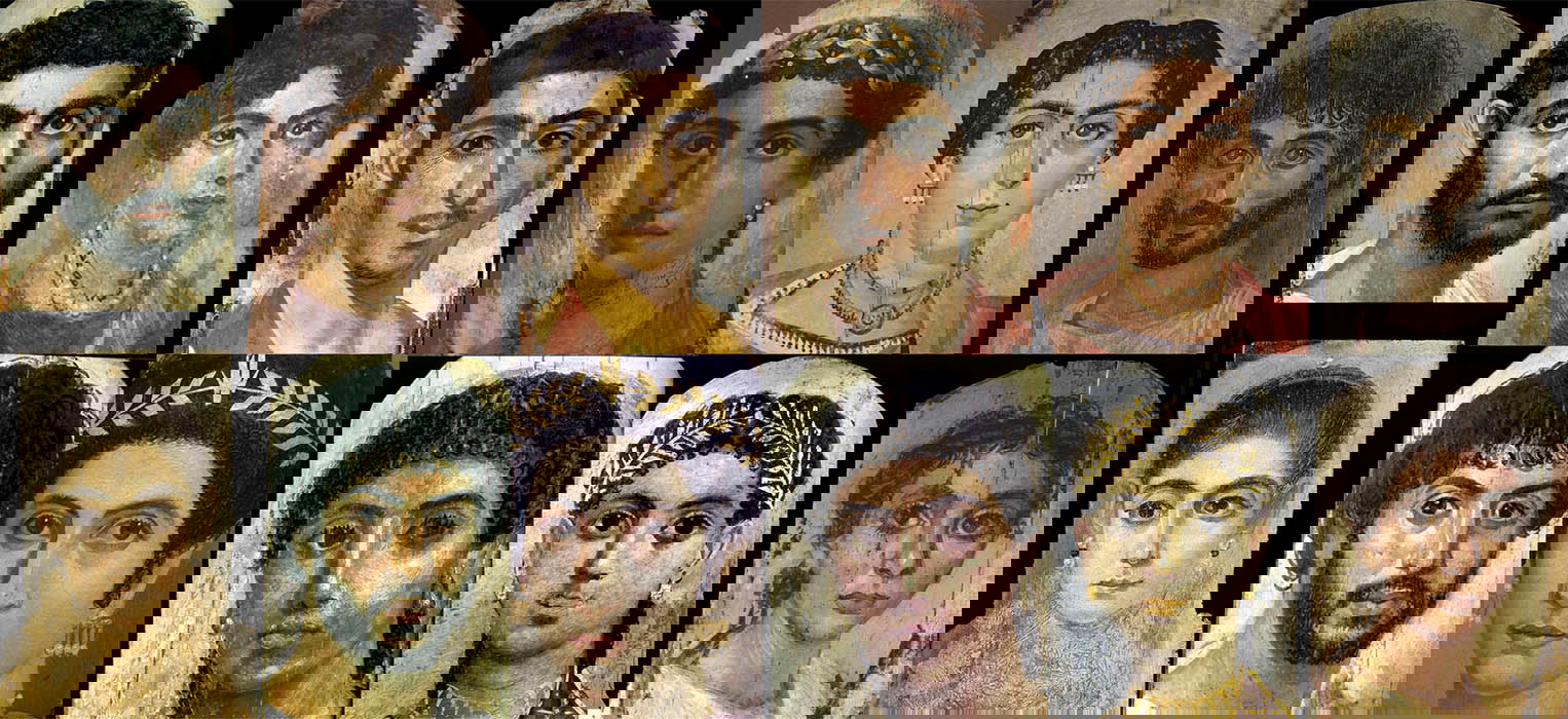 Ancient Egyptian portraits MEN WOMEN