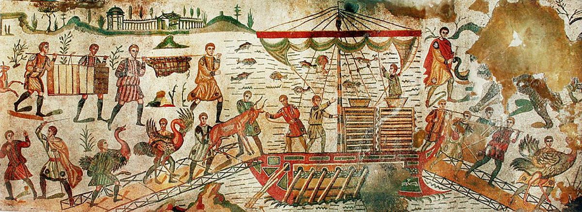 animal transport scene