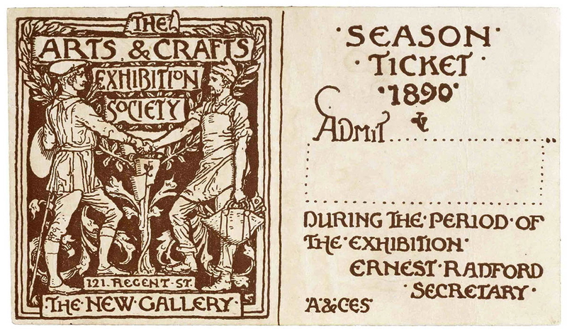 arts and crafts society exhibition 1890