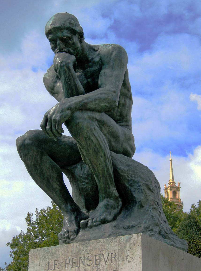 auguste rodin thinker mystical epistemology