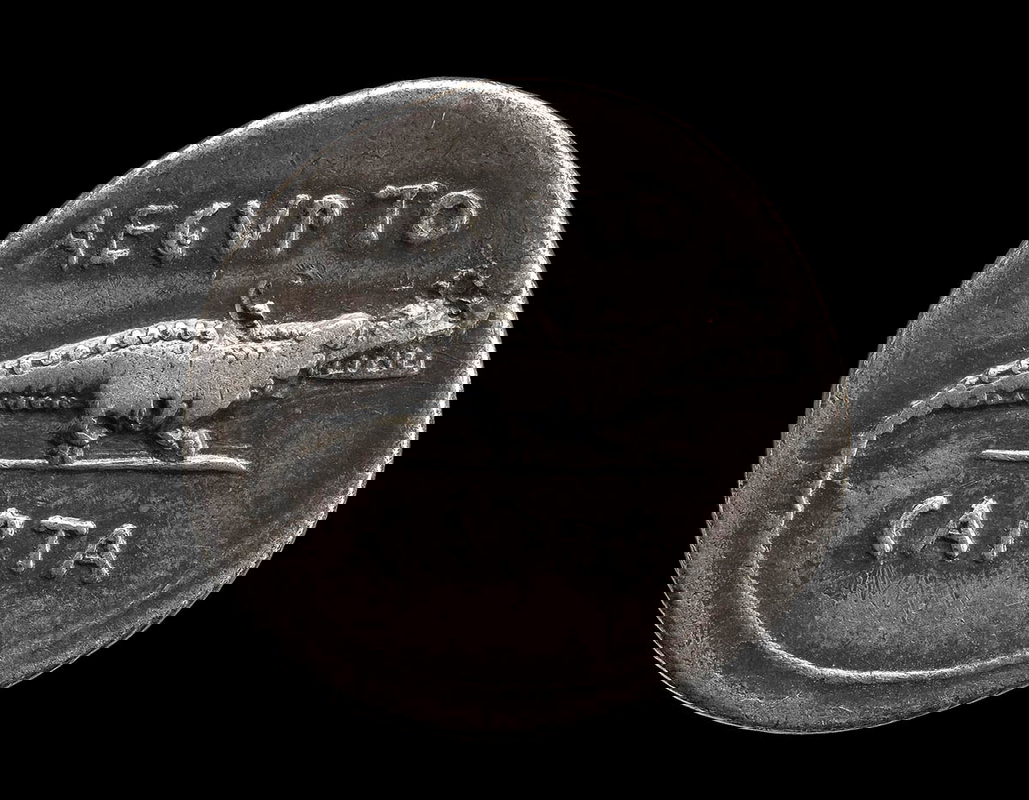 augustus crocodile coin