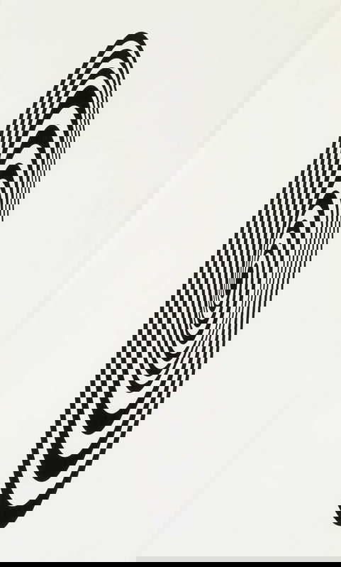 bridget riley op art 1964