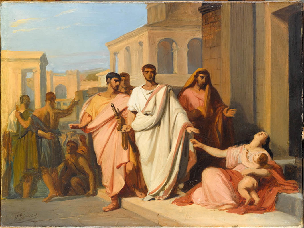 brisset departure gaius gracchus painting