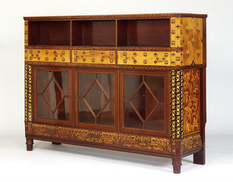 cabinet arts and crafts william morris