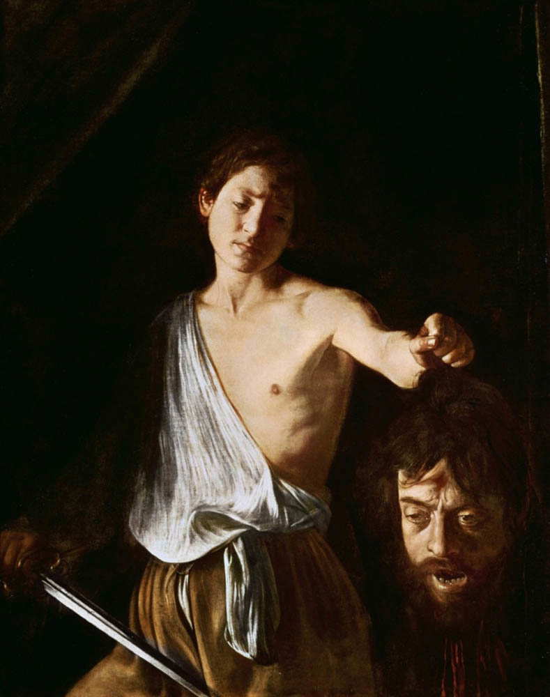 Caravaggio David Goliath Galleria Borghese