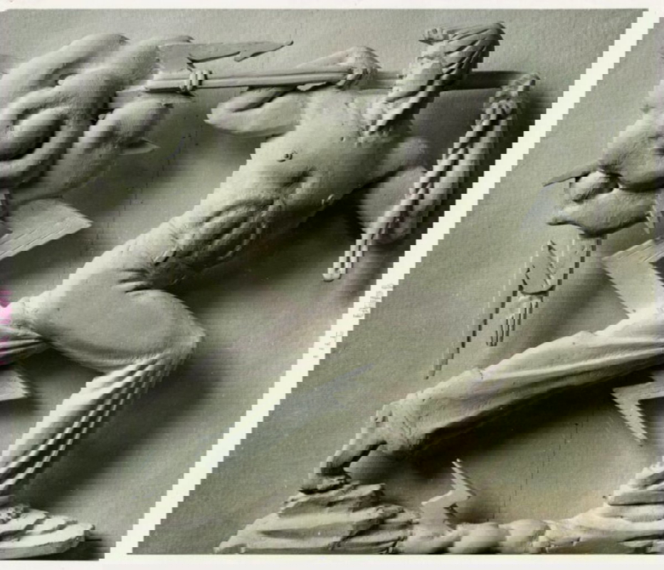 george snowden labors man sculpture