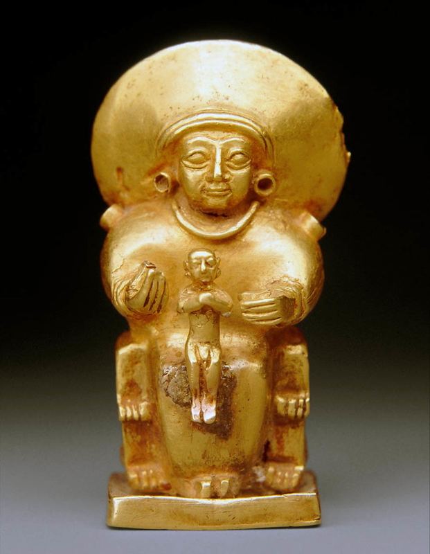 gold sun goddess arinna seated child lion chair