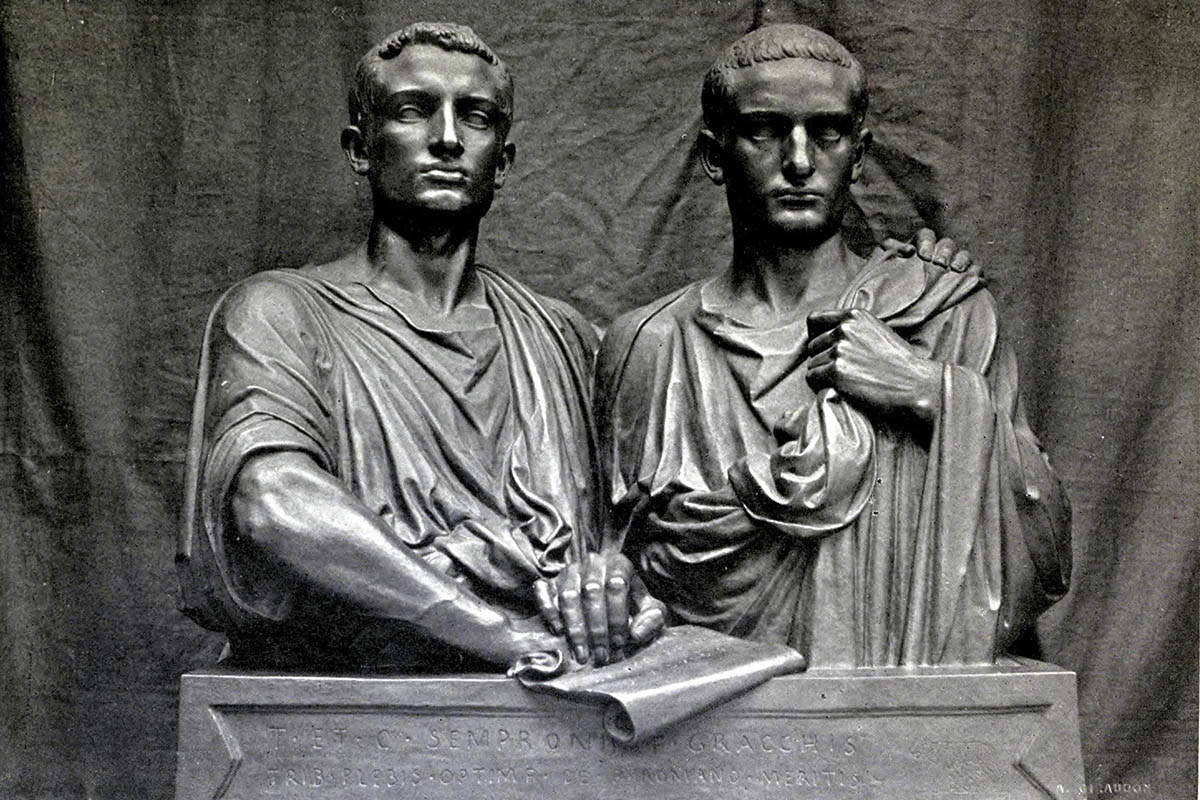 gracchi brothers bust