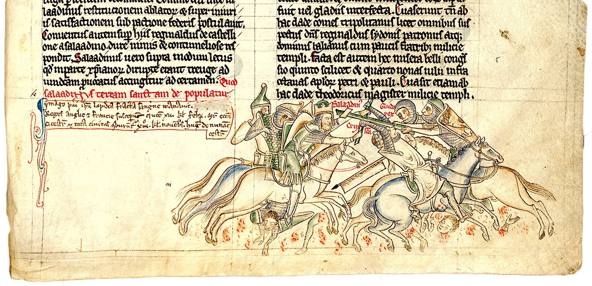 hattin medieval battle manuscript
