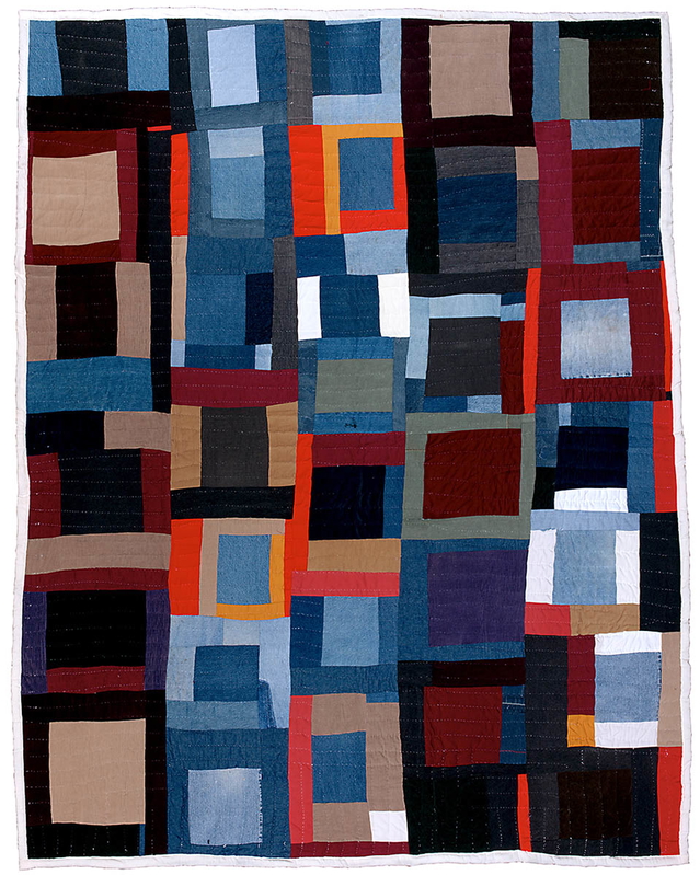 housetop blocks annie mae young gees bend quilt