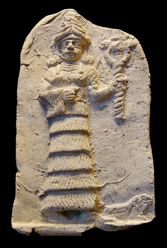 ishtar with leadership symbol