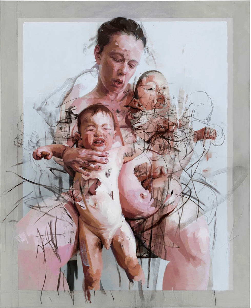 jenny saville mothers 2011