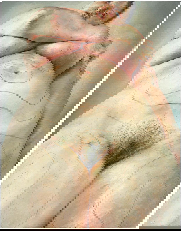 jenny saville painting plan 1993