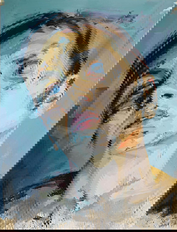 jenny saville rosetta portrait yba