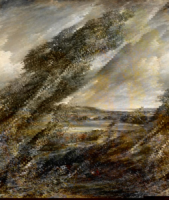 john constable dedham landscape
