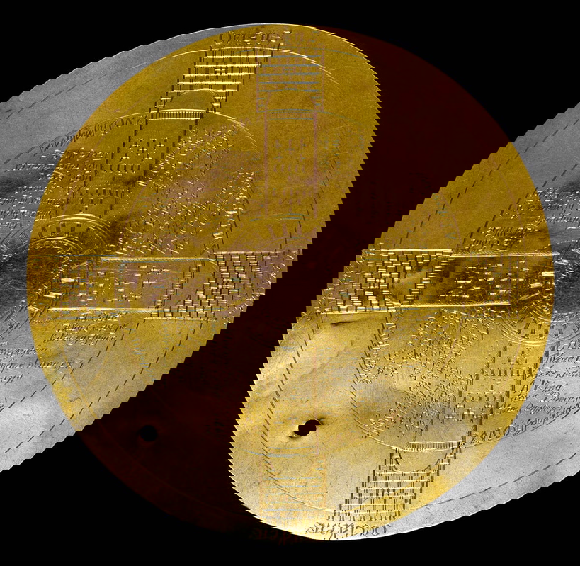 john dee gold disc
