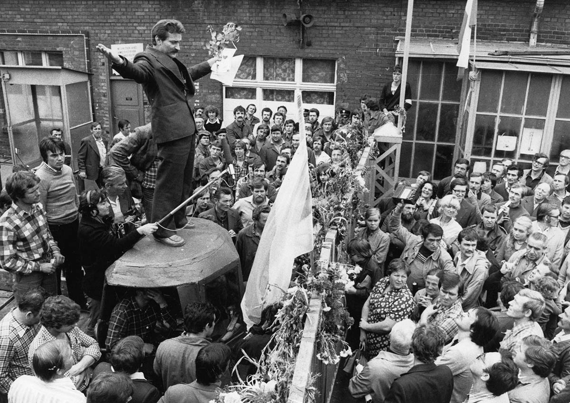 lech walesa poland solidarity movement associated press photo