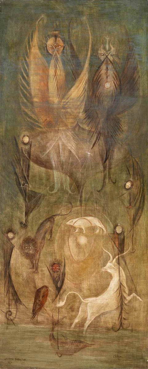 leonora carrington eluhim surrealism painting