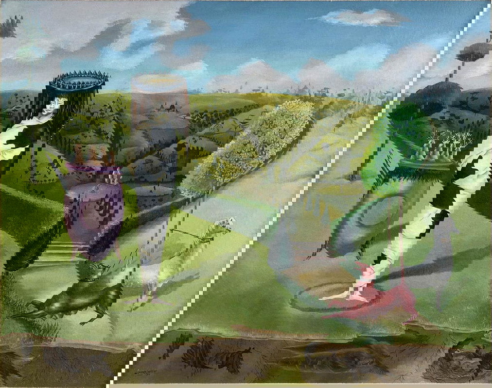 leonora carrington painting surrealism green tea