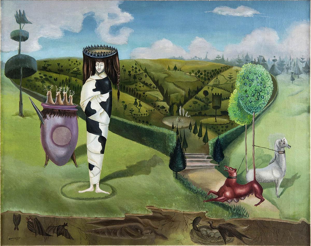 leonora carrington painting surrealism green tea