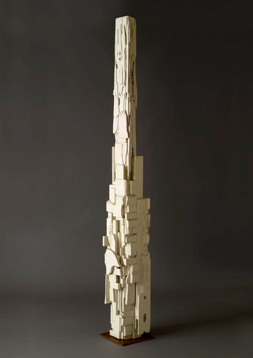 louise nevelson dawns wedding feast column vi sculpture