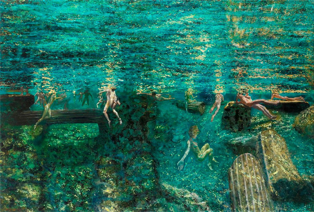 maria filopoulou swimmers under water