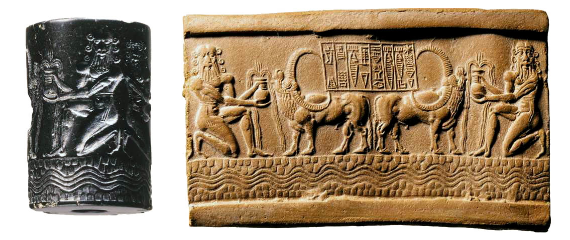 mesopotamian seal water agriculture
