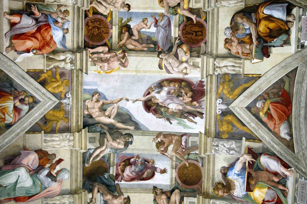 Michelangelo Sistine Chapel ceiling Rome