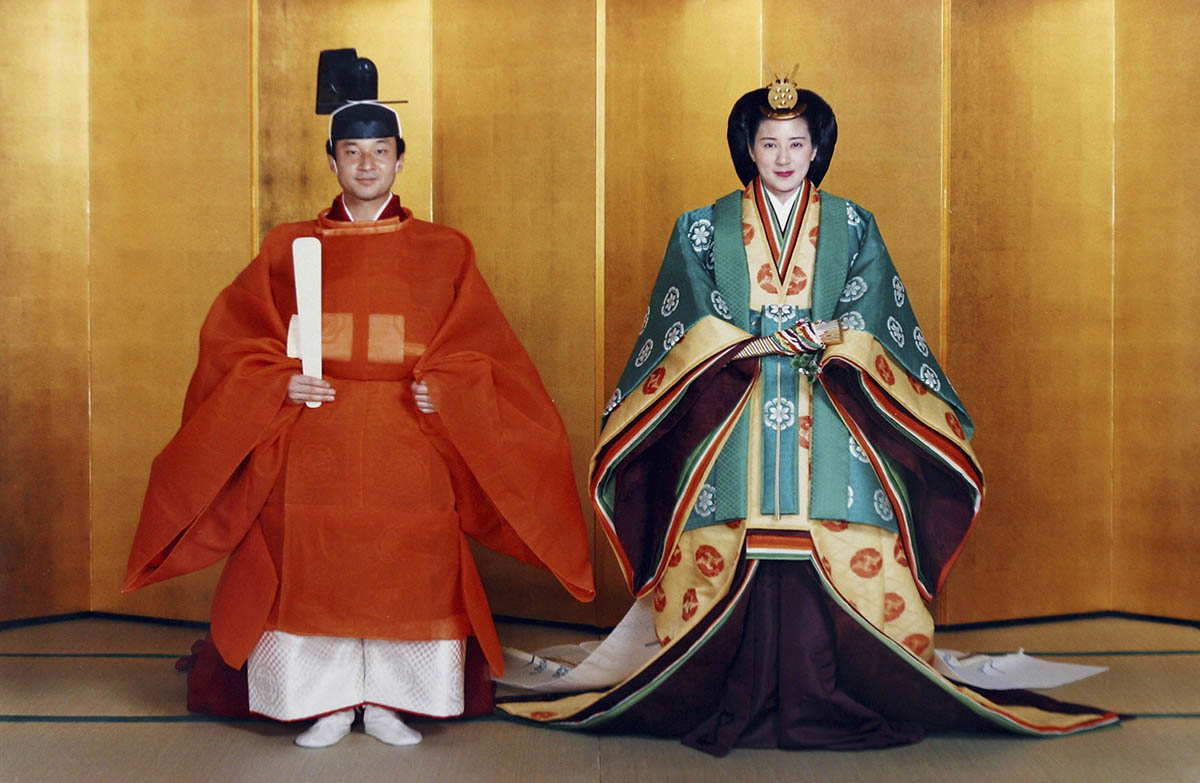 emperor naruhito princess masako japan wedding