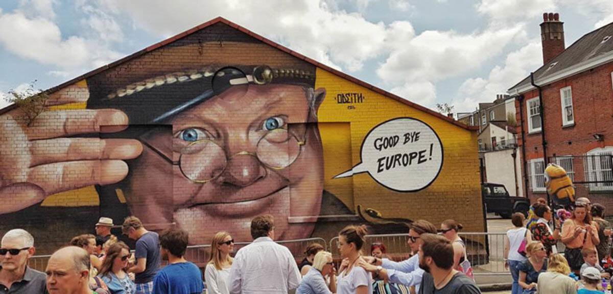 odeith good bye europe street art photo