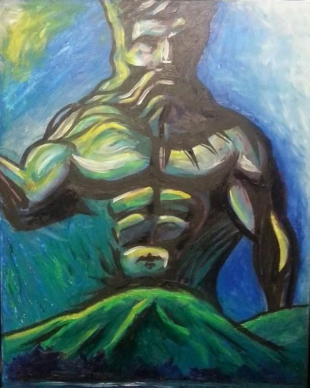 tagaloa samoa polynesian god john unasa painting