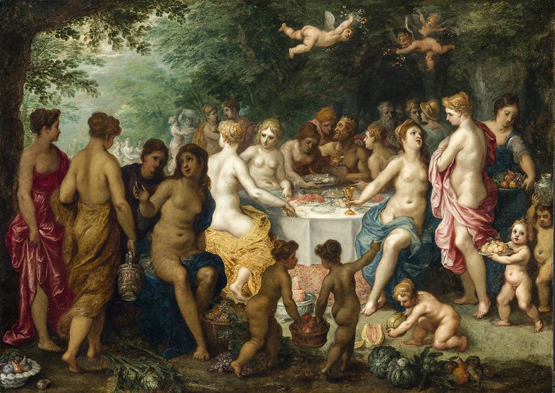peleus thetis wedding feast balen painting