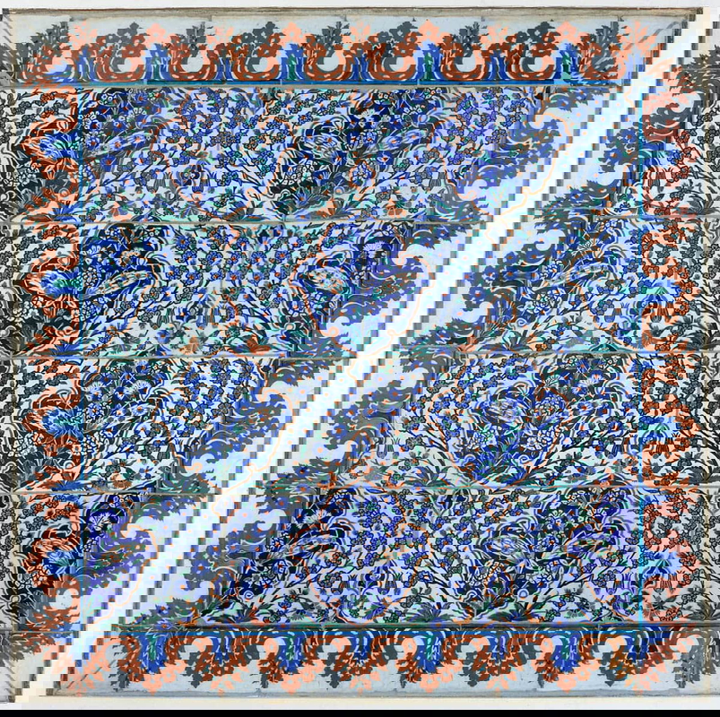 tile panel ottoman met museum