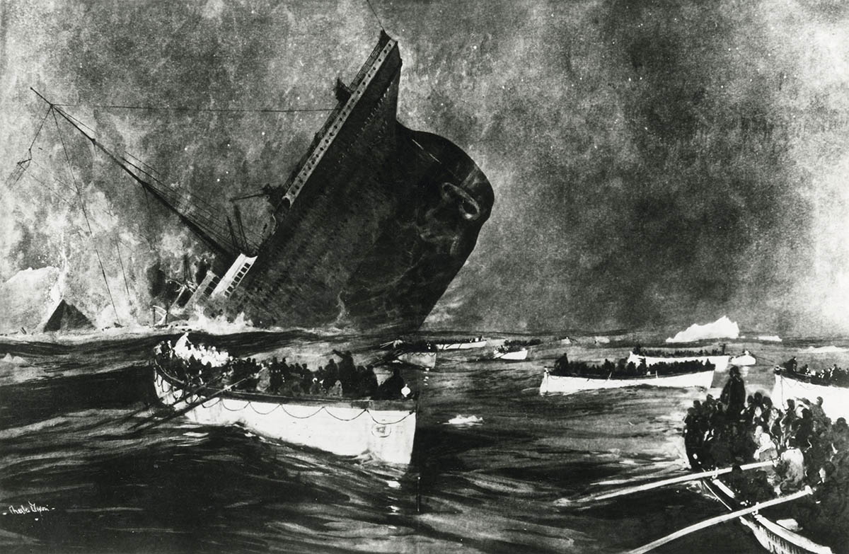 titanic final sinking lifeboats