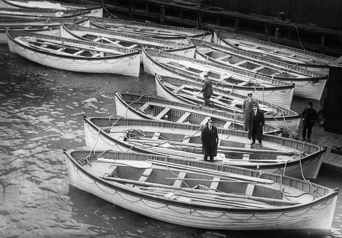 titanic shipwreck lifeboats