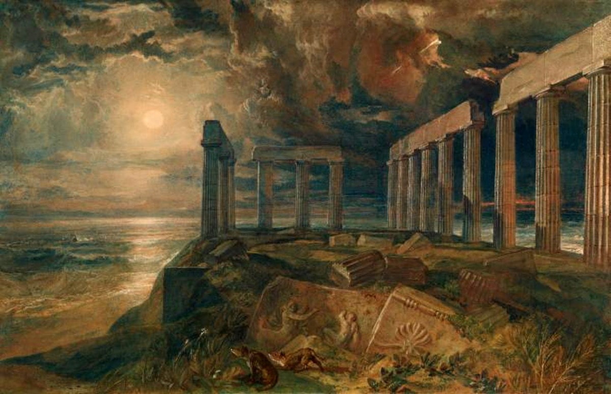 turner temple poseidon sunium