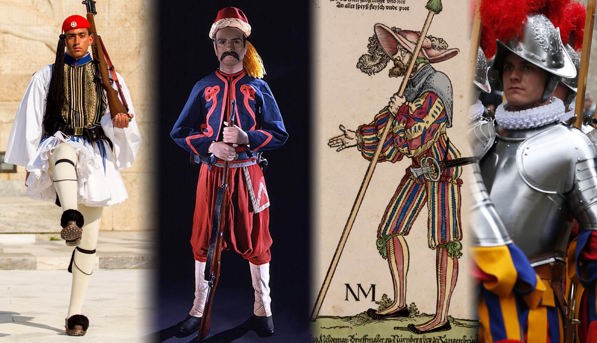 various military costumes fashion history