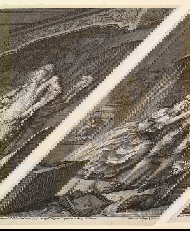 william hogarth after rococo etching