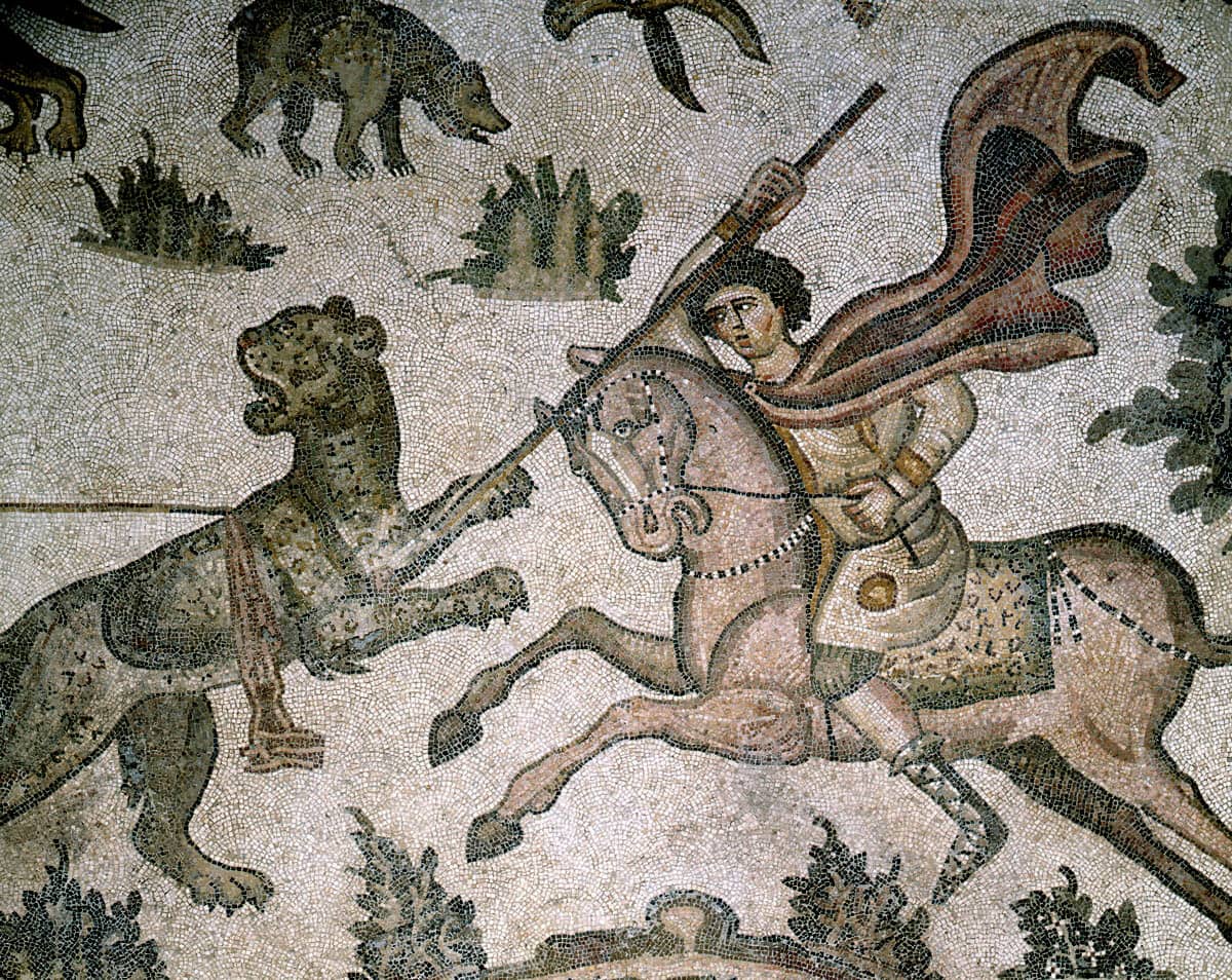 worcester hunt mosaic