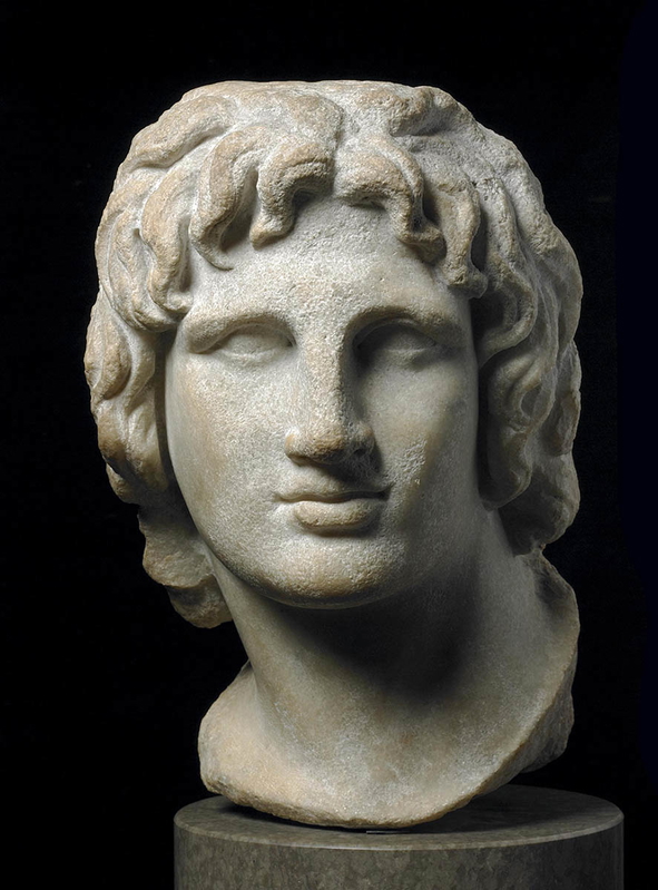 alexander the great bust hellenistic period