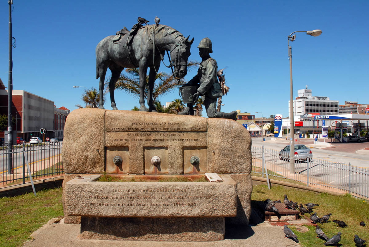 anglo boer war horse monument pe