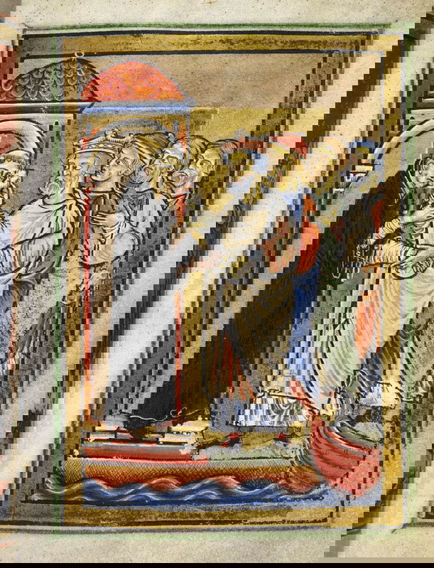 anglo saxon saint cuthbert meets ecgfrith