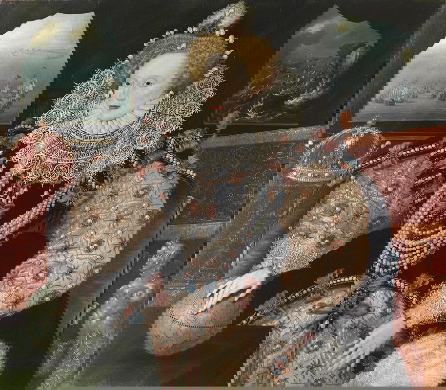 armada portrait queen elizabeth i painting
