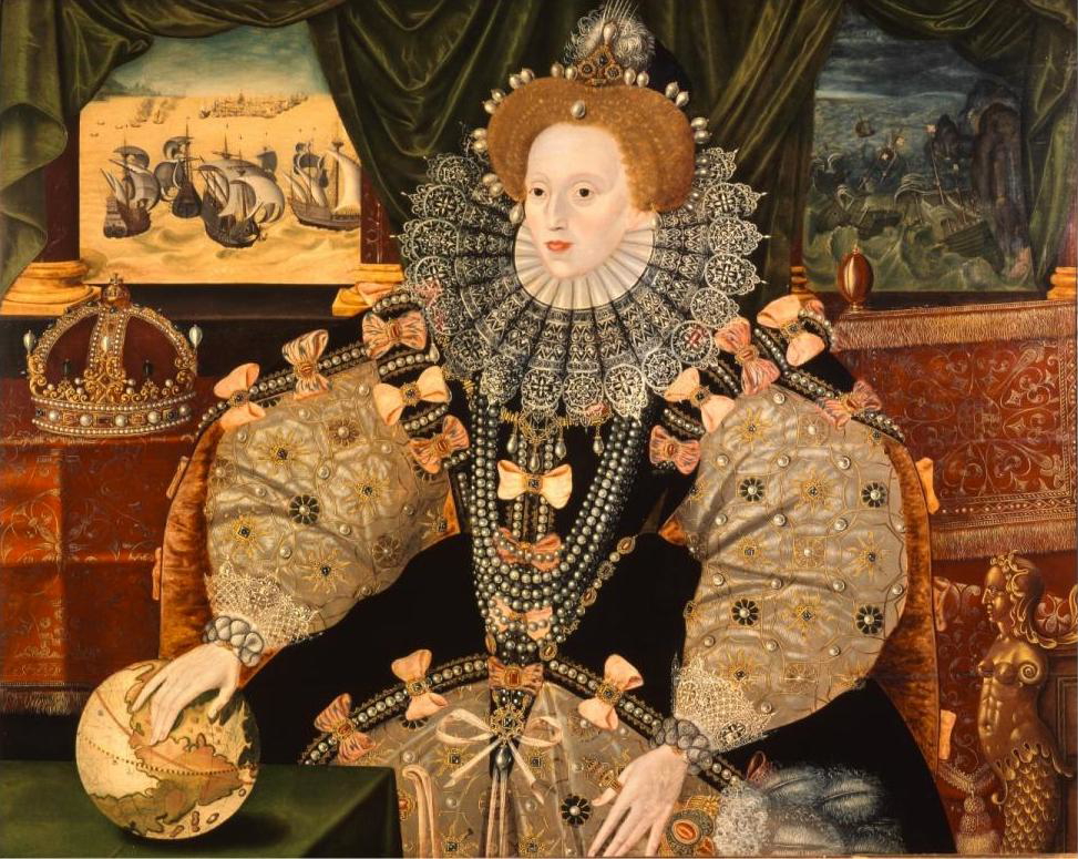 armada portrait queen elizabeth i woburn abbey painting