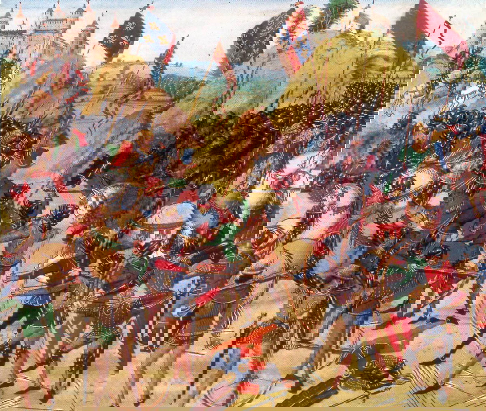 battle crecy froissart
