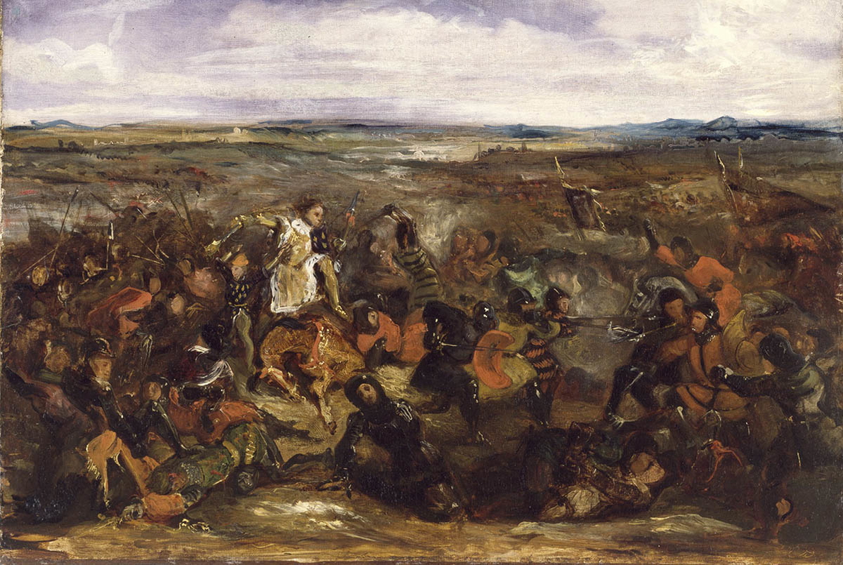 battle of poitiers sketch