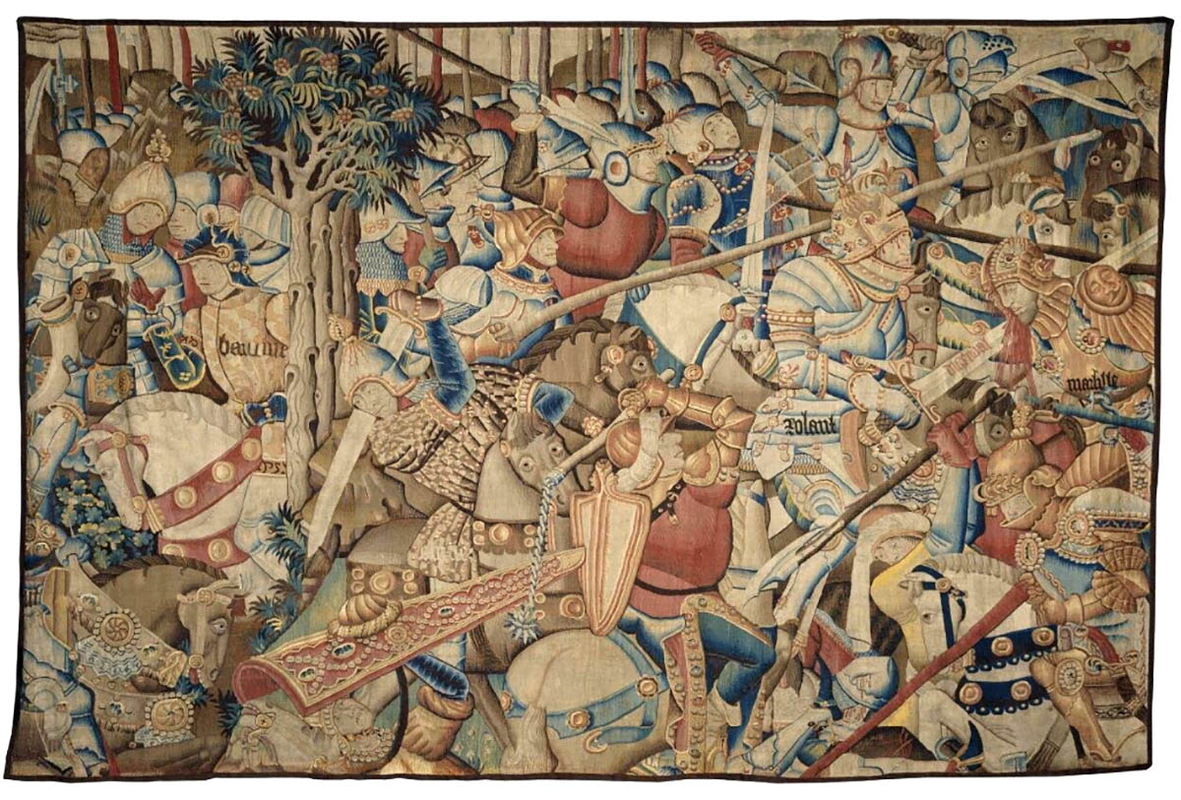 battle roncevaux pass song of roland