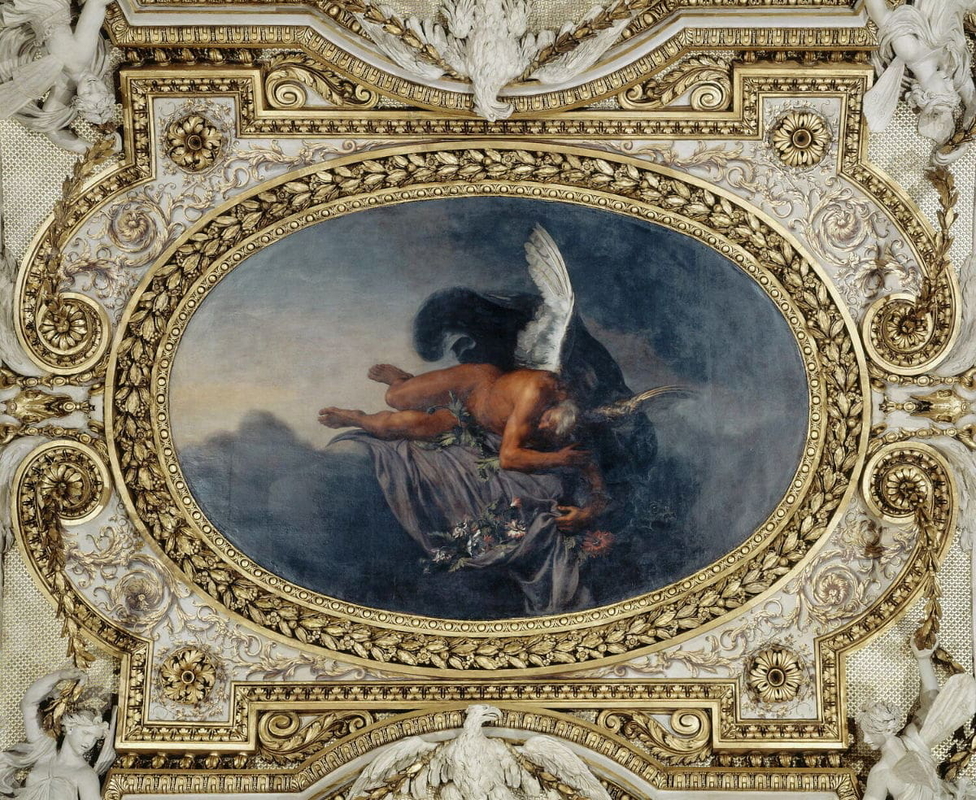brun le soir god morpheus painting