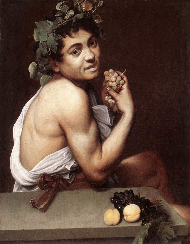 caravaggio bacchus