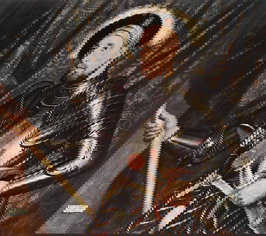 carew holbein medieval armor portrait